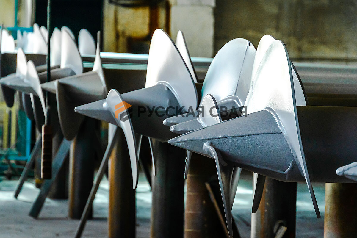 Винтовые сваи от компании Русская Свая