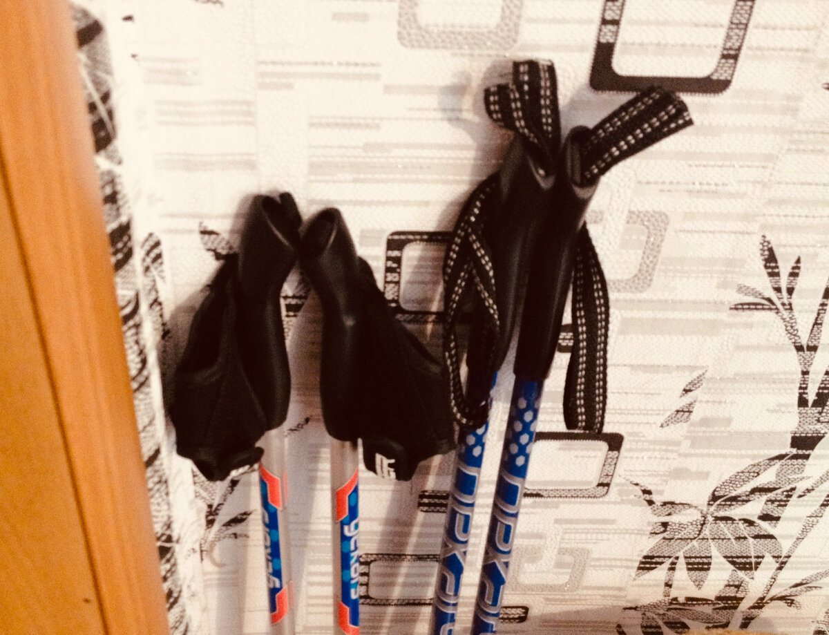 Мои палки для скандинавской ходьбы, самые простые модели