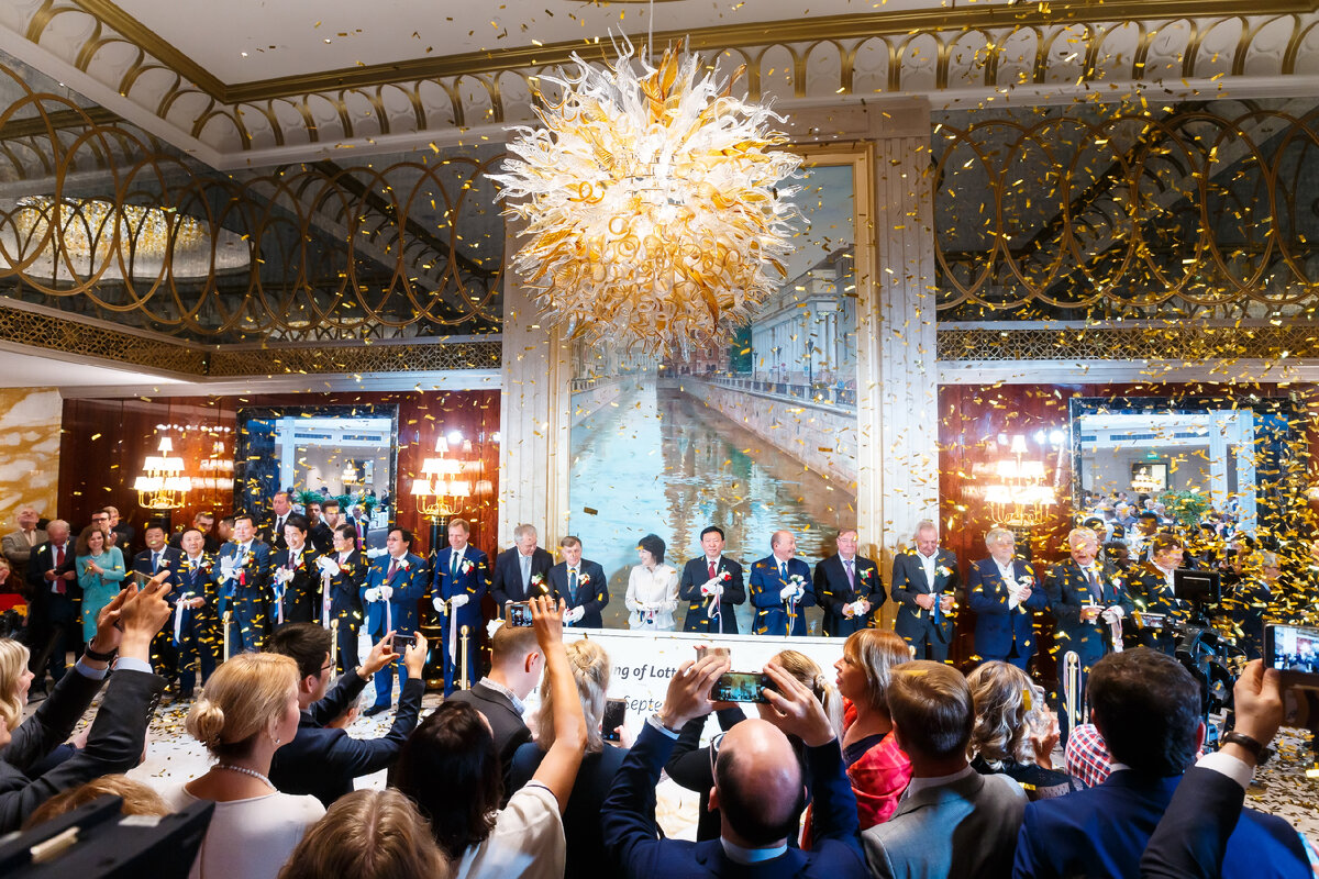 Торжественная церемония открытия LOTTE HOTEL ST. PETERSBURG, 2017г.