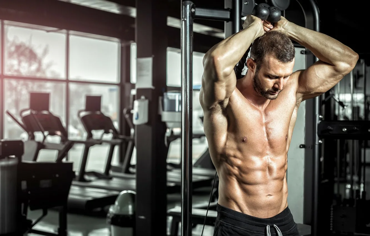 упражнение на трицепс