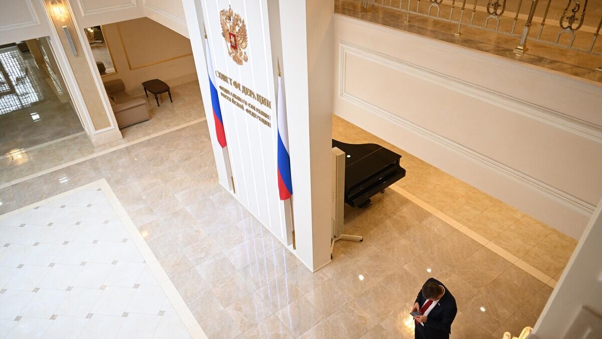    Фойе здания Совета Федерации РФ© РИА Новости / Павел Бедняков