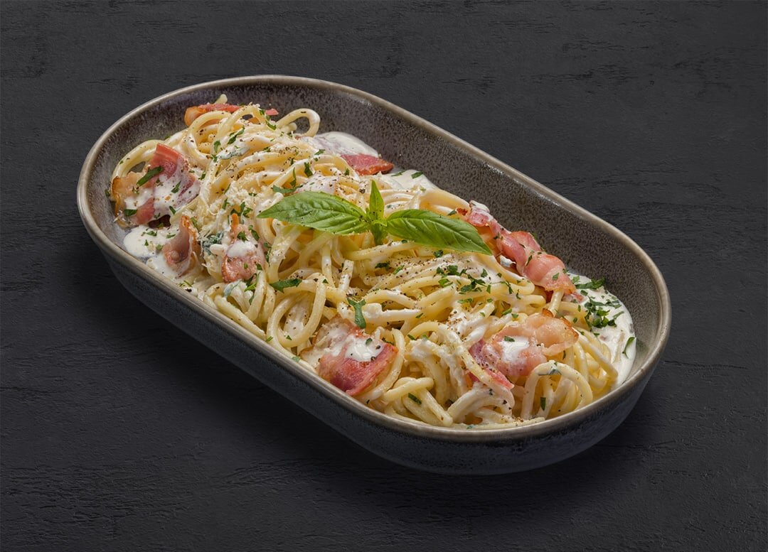 Спагетти карбонара в Нияма