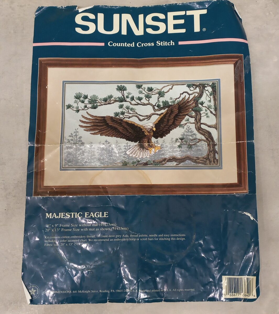 Величественный орел (Majestic Eagle) от Sunset (Dimensions) Фото автора  