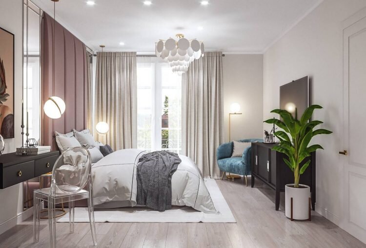 Нежно, воздушно и элегантно. Квартира в нейтральных оттенках с приятными, теплыми акцентами