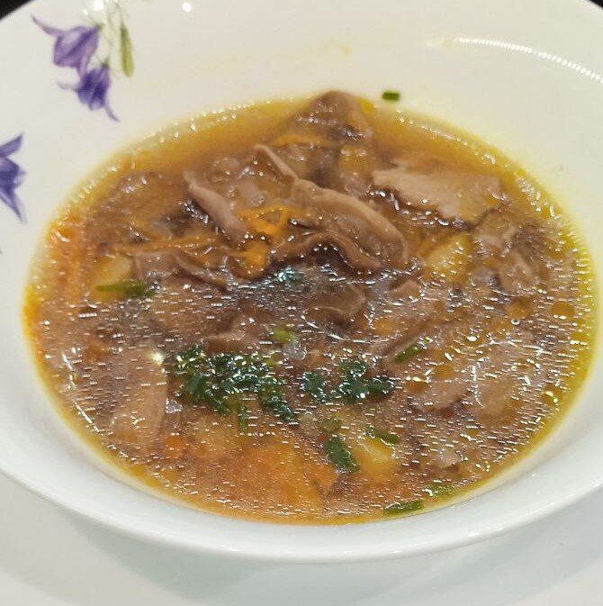 Добавляю зелень. Это очень вкусно!