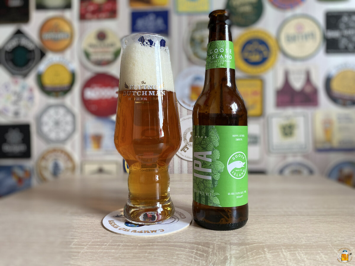 Обзор пива "Гуз Айленд ИПА" ("Goose Island IPA")