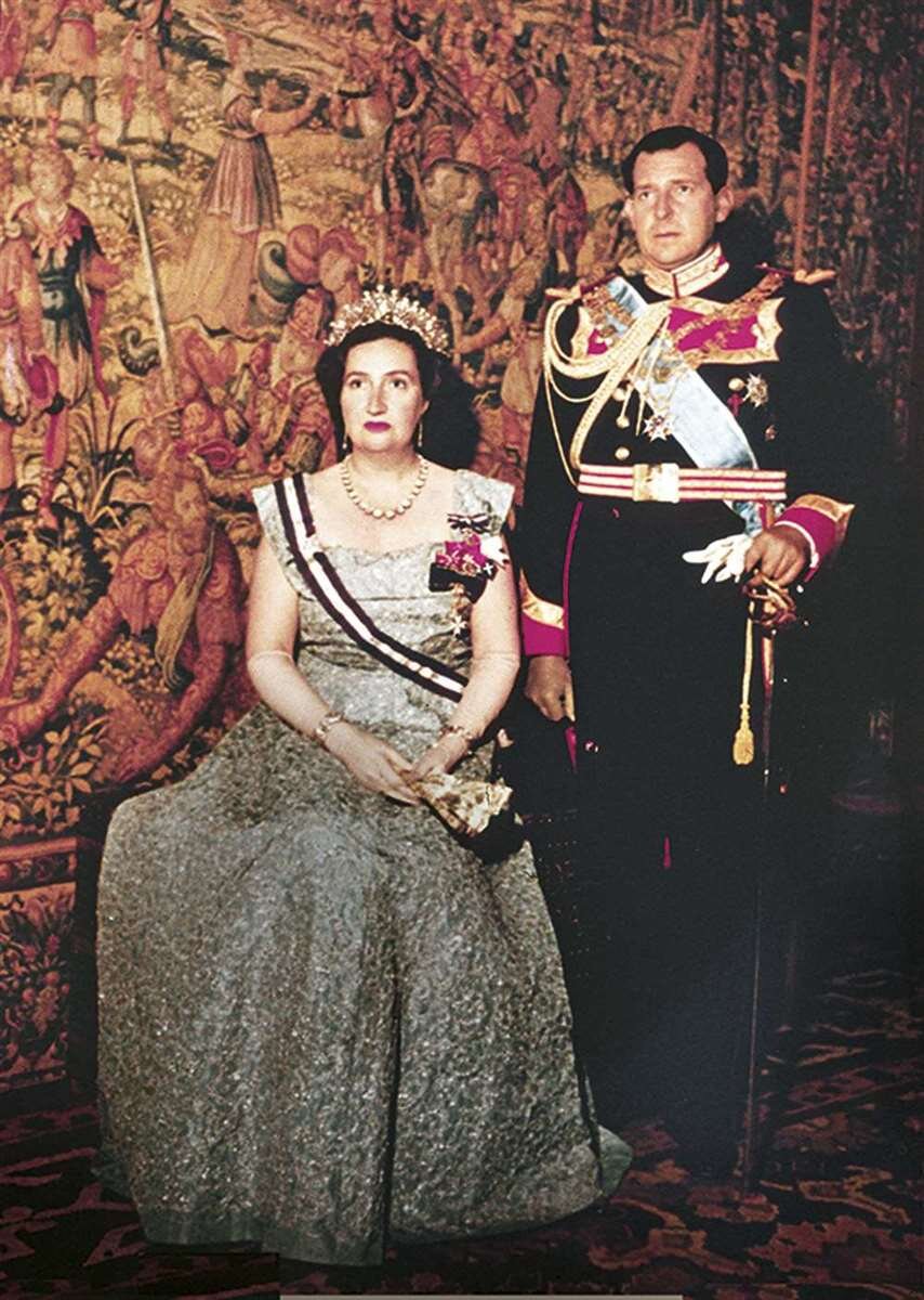 Дон Хуан и Мария де лас Мерседес, родители Хуана Карлоса