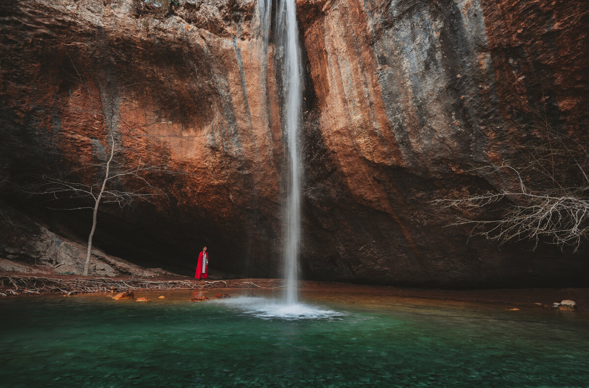 Водопад Козырёк. Крым. Фото автора статьи