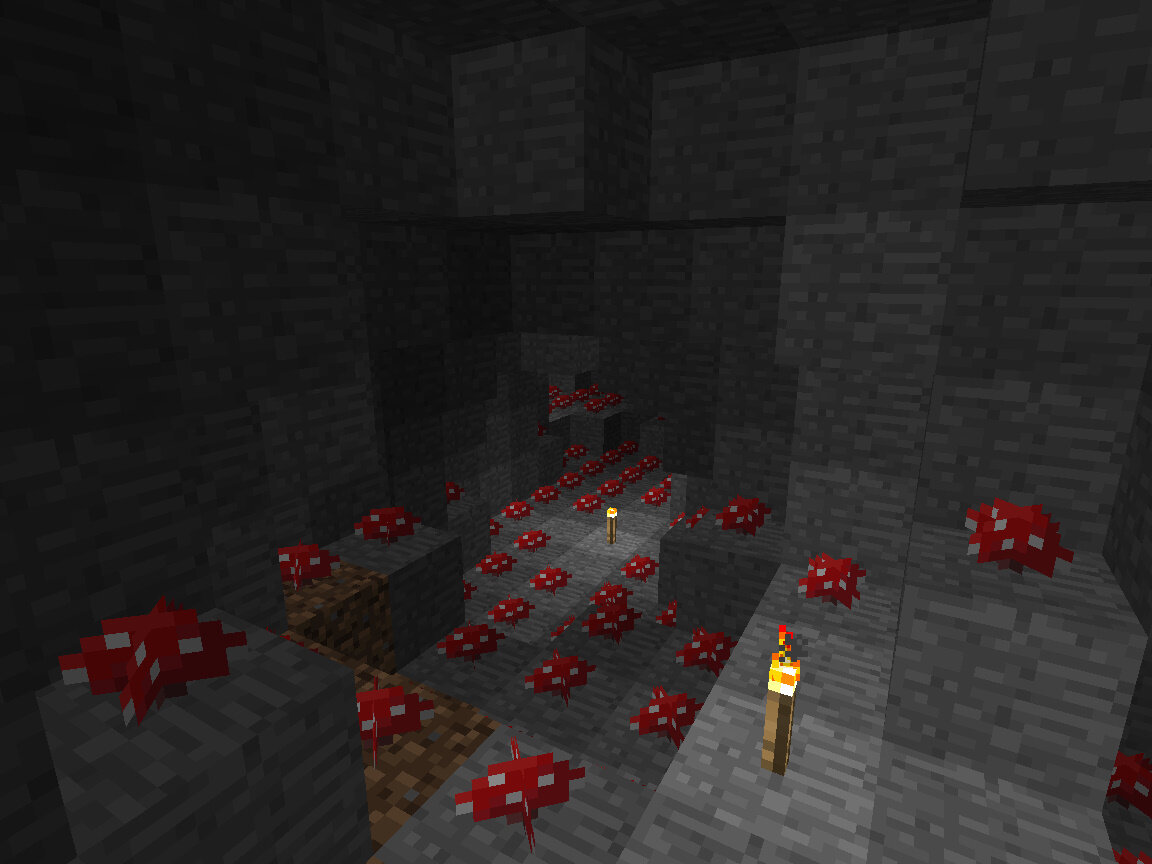 Версия где я нашёл пещеру 1.7.3 бета