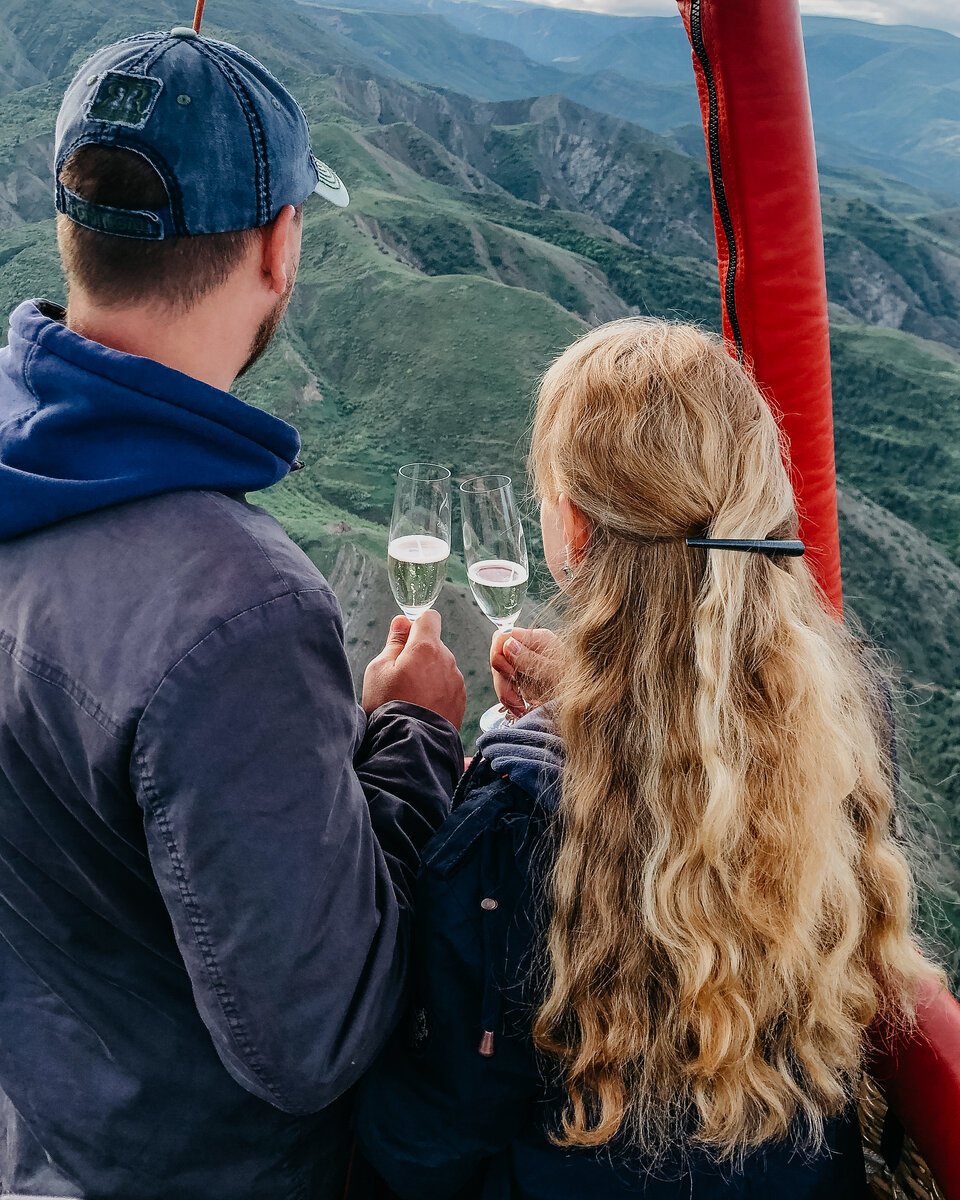 Полет на воздушном шаре в Армении. Листай галерею