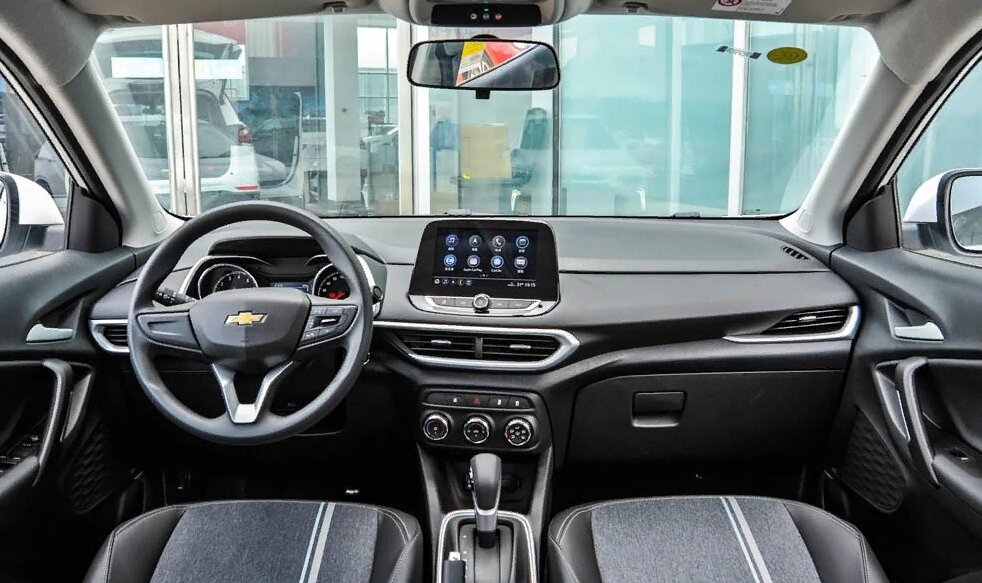 Интерьер chevrolet tracker