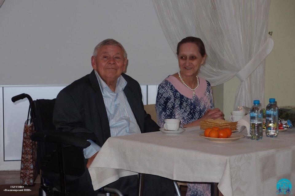 Станислав Игнатьевич с супругой 