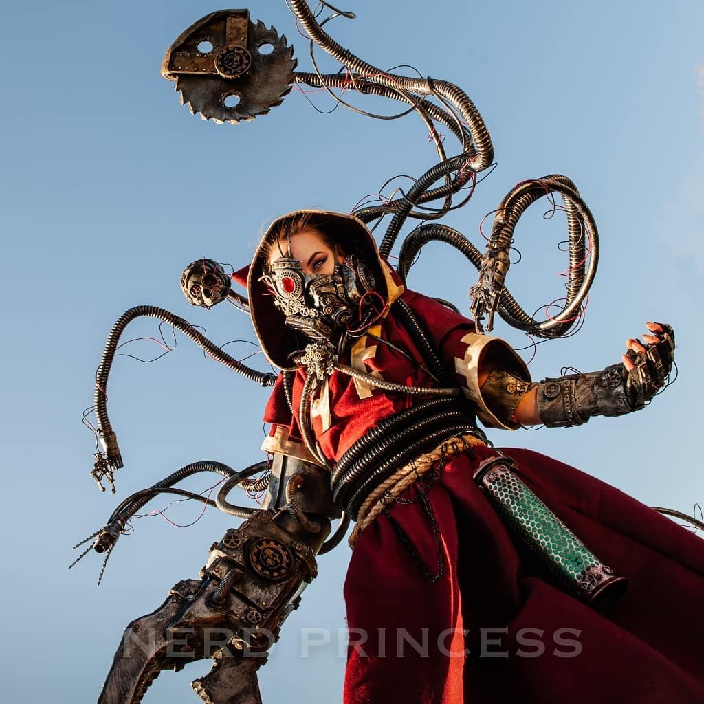 Косплей, конечно, но механодендриты здесь видно...