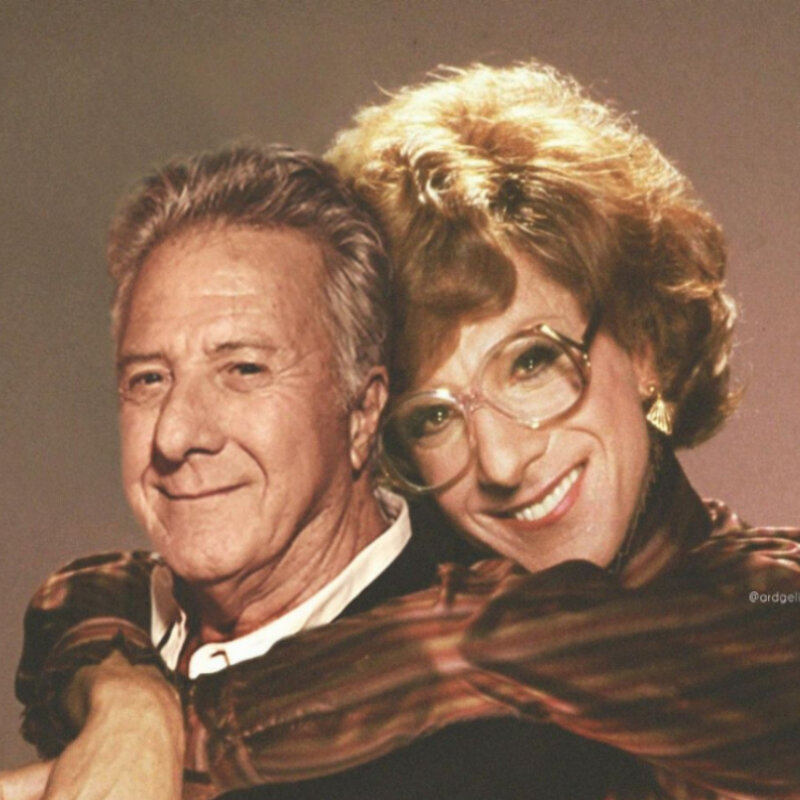 Дастин Хоффман в роли «Ту́тси» (англ. Tootsie; в советском прокате — «Мила́шка») (1982)