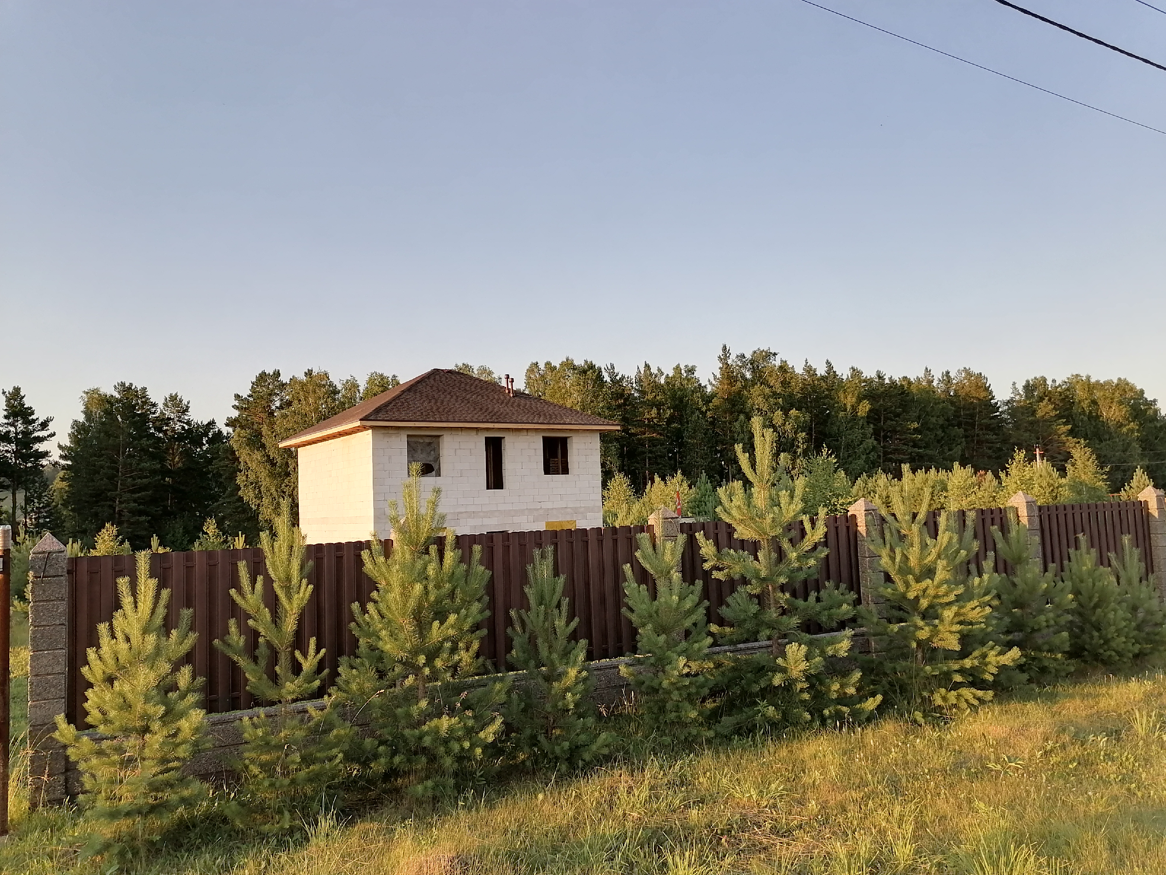 Строительство вальмовой крыши за 5 дней без использования лесов. Был удивлен скоростью и качеством работы строителей47