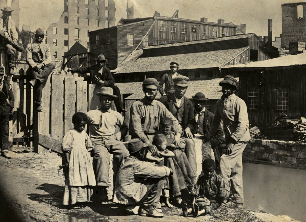 Темнокожие американцы. Источник: Pinterest