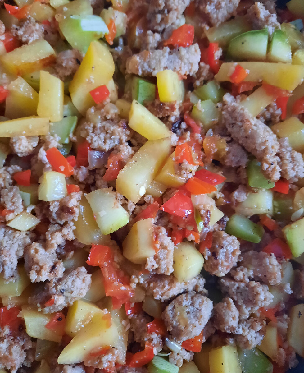 Вот такой сегодня ужин