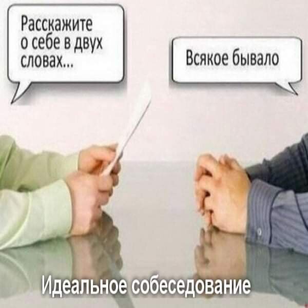 Моё собеседование выглядело примерно так