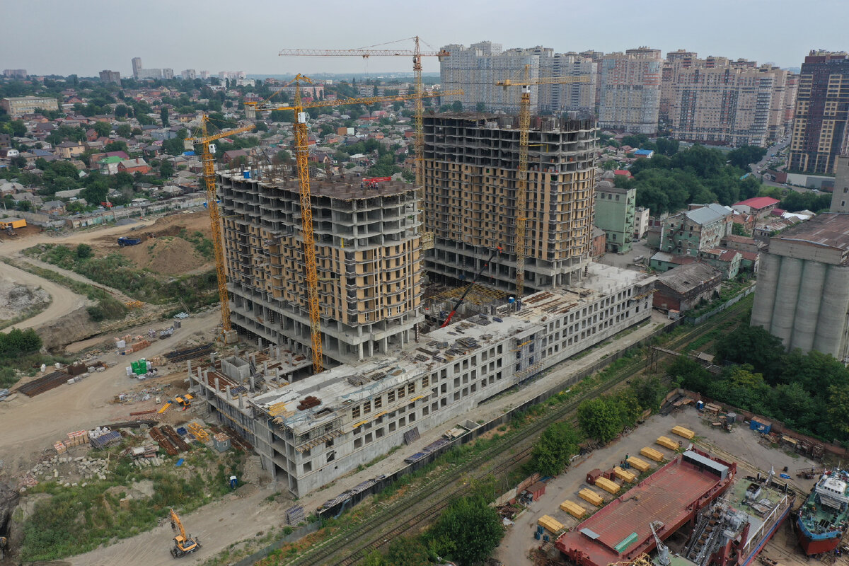 ЖК Город у реки. Застройщик МСК.