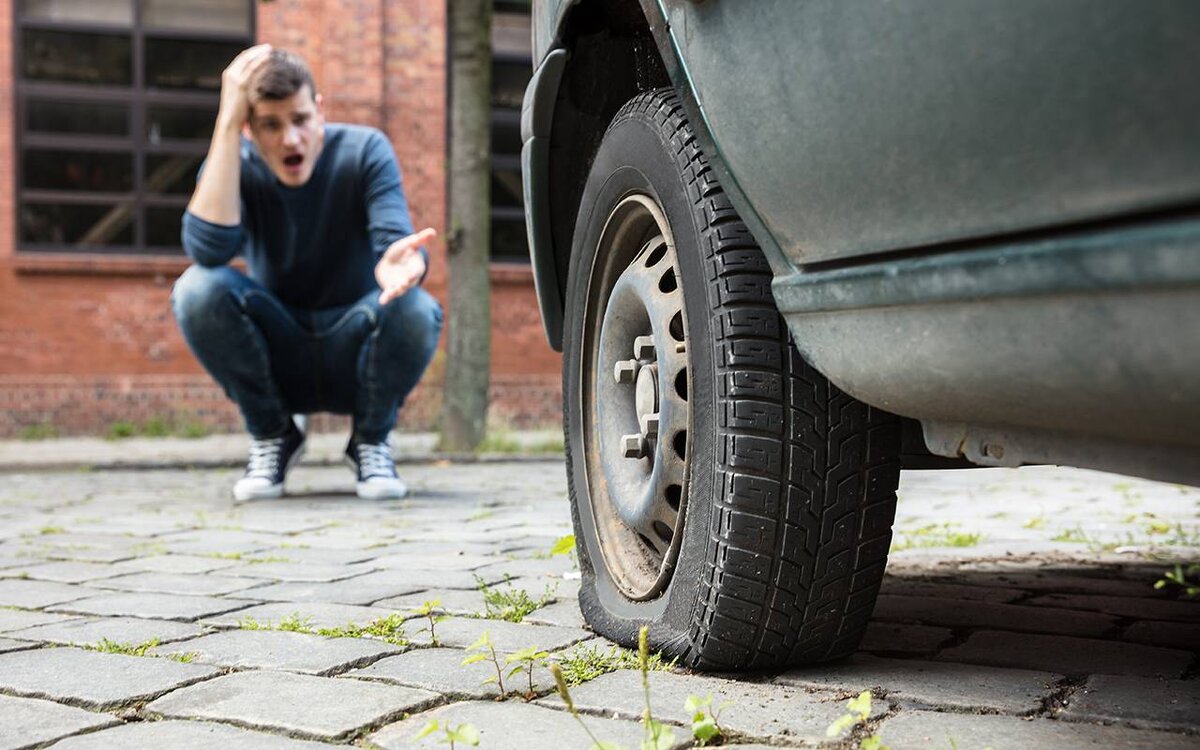 За давлением в колесах надо следить