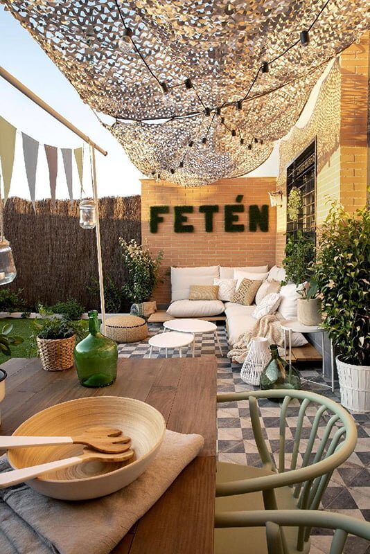 Проект террасы с плиткой Natucer