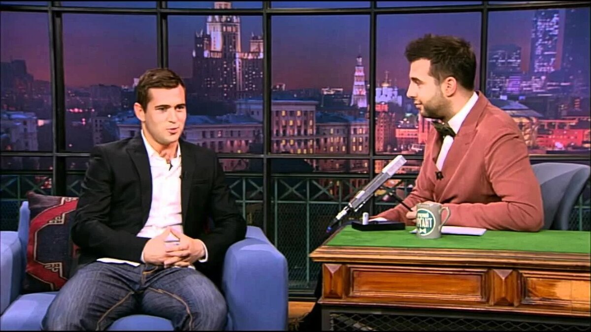 Кержаков и Ургант. фото из открытых источников сети Интернет 