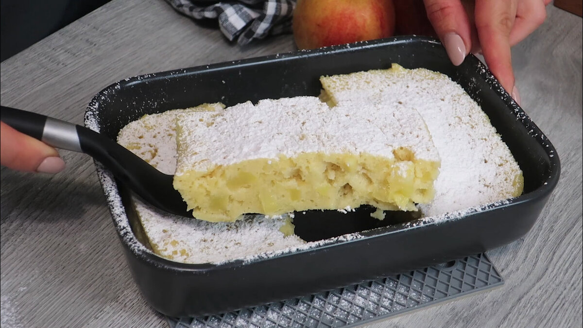 Шарлотка в микроволновке