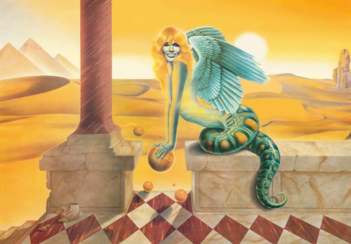 Аманда Лир — Сфинкс... (Автопортрет в стиле С. Дали)