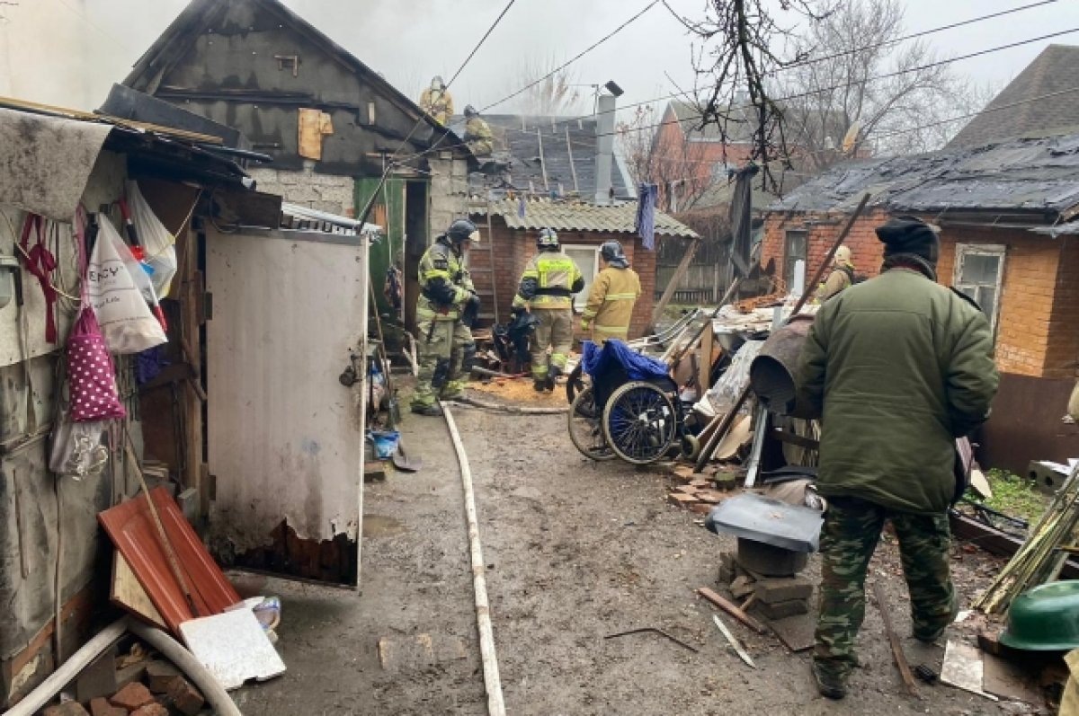    В Ростове пожилая супружеская пара погибла в пожаре