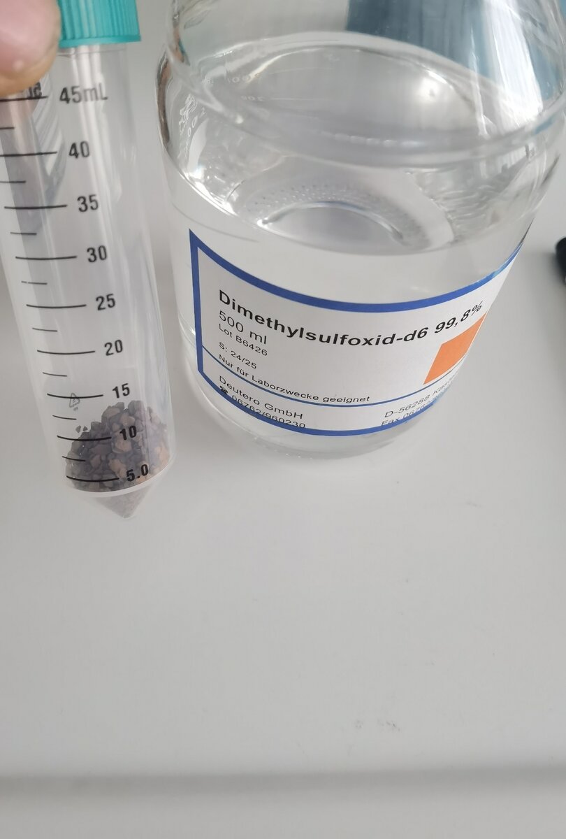 Бутыль с диметилсульфоксидом д-6