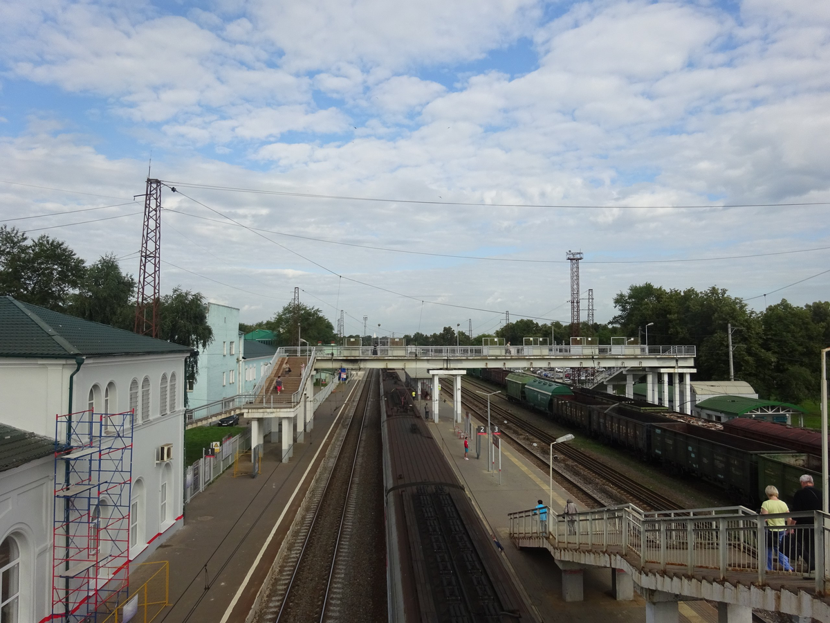 Станция Голутвин, 2017 год, фото автора