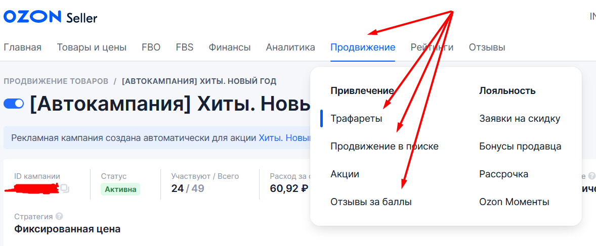 что продается на озоне. рекламный кабинет озон. брендовая полка озон. настройка рекламы озон. продающая карточка товара на озоне.