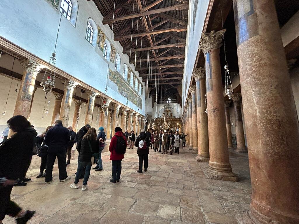 Увидев мозаику с изображением персидских волхвов, персы не принесли храму никакого вреда