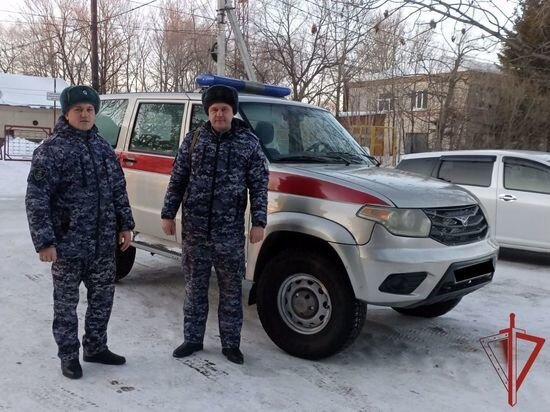     В Хабаровском крае росгвардейцы нашли потерявшегося ребенка. Фото: краевое управление Россгвардии