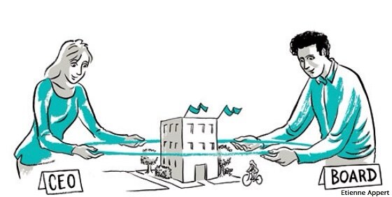 Э. Аппер, иллюстрация к книге Ф. Лалу "Открывая организации будущего"