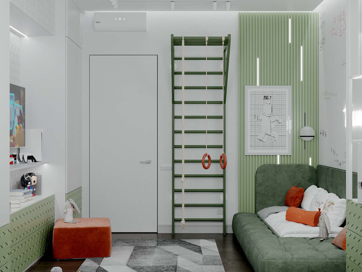 Удобный спортивный уголок фото 1