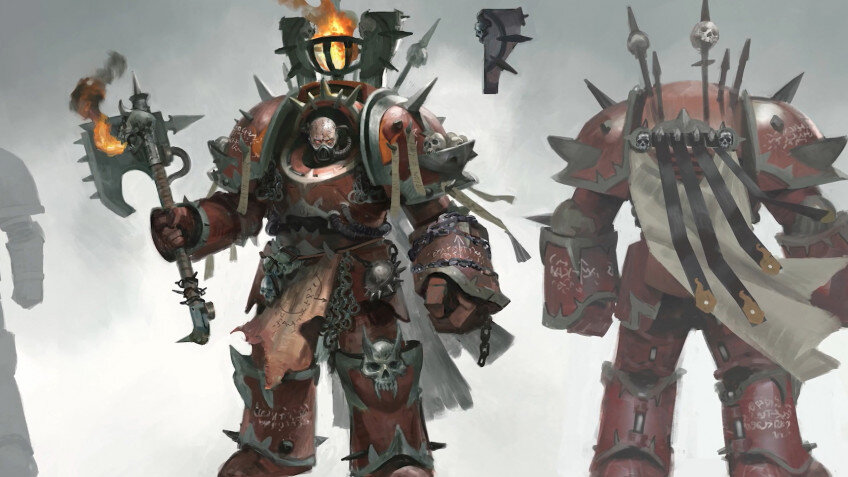    Создатели Warhammer 40,000: Rogue Trader рассказали о создании Хелбрутов