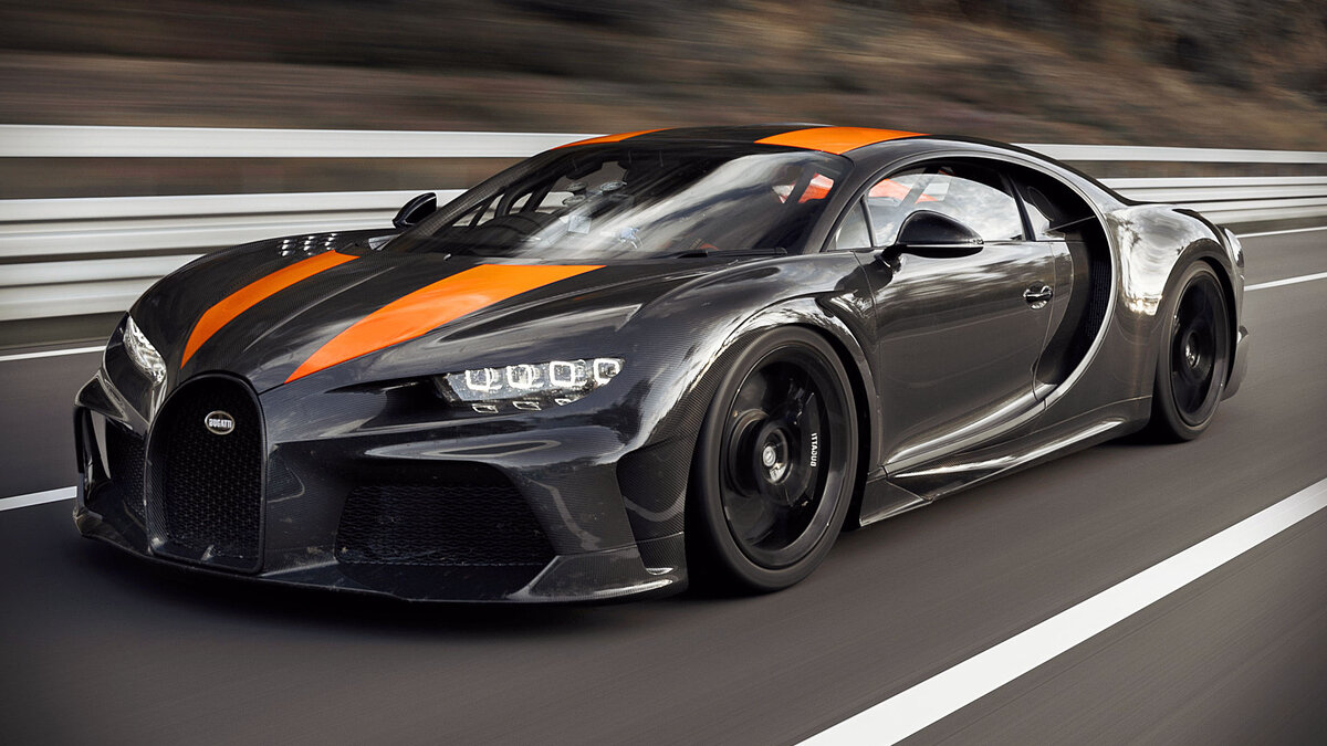 Bugatti Chiron super Sport 300 Yellow