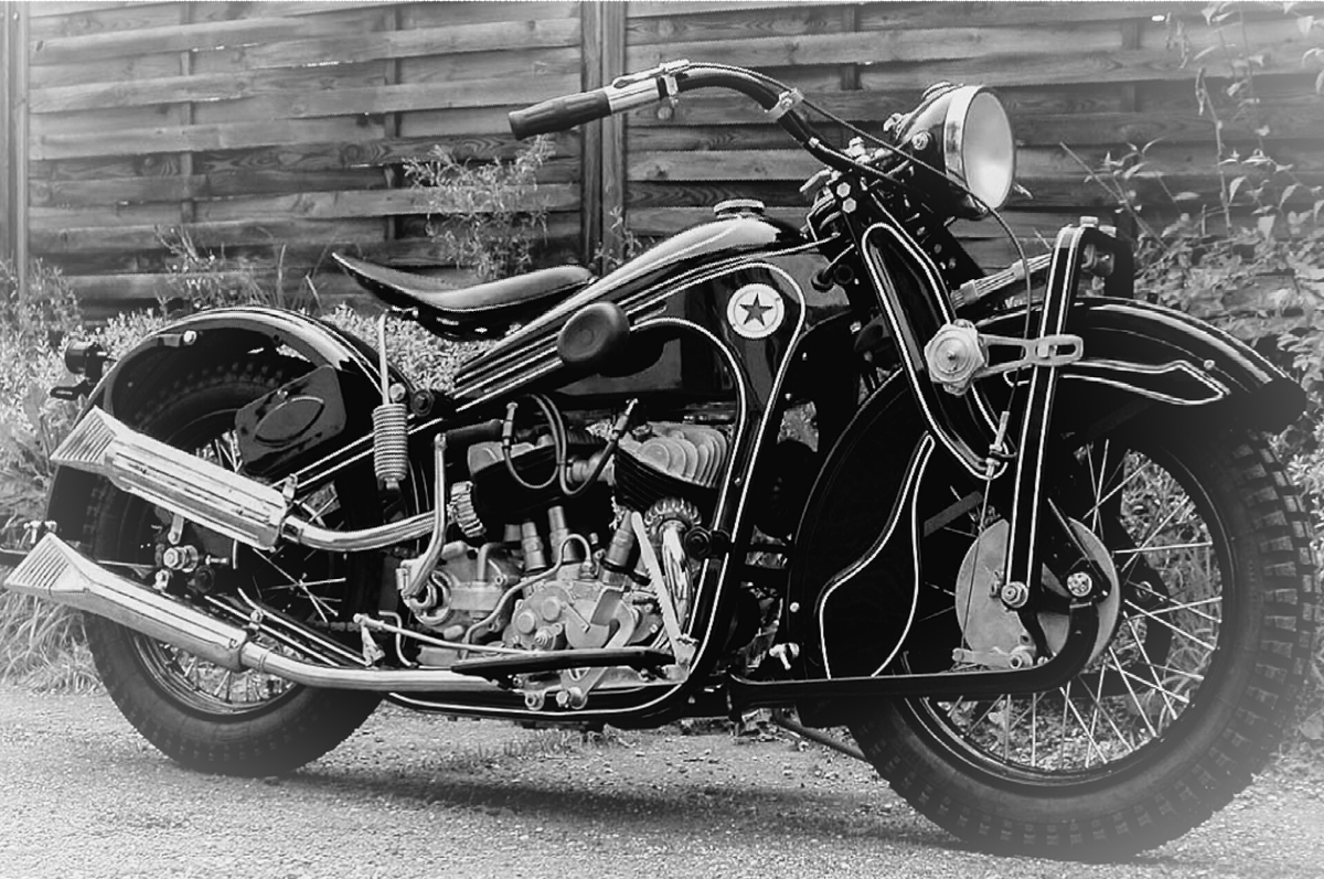 ПМЗ А-750 - можно перепутать с Харлей-Девидсон Флетхэд