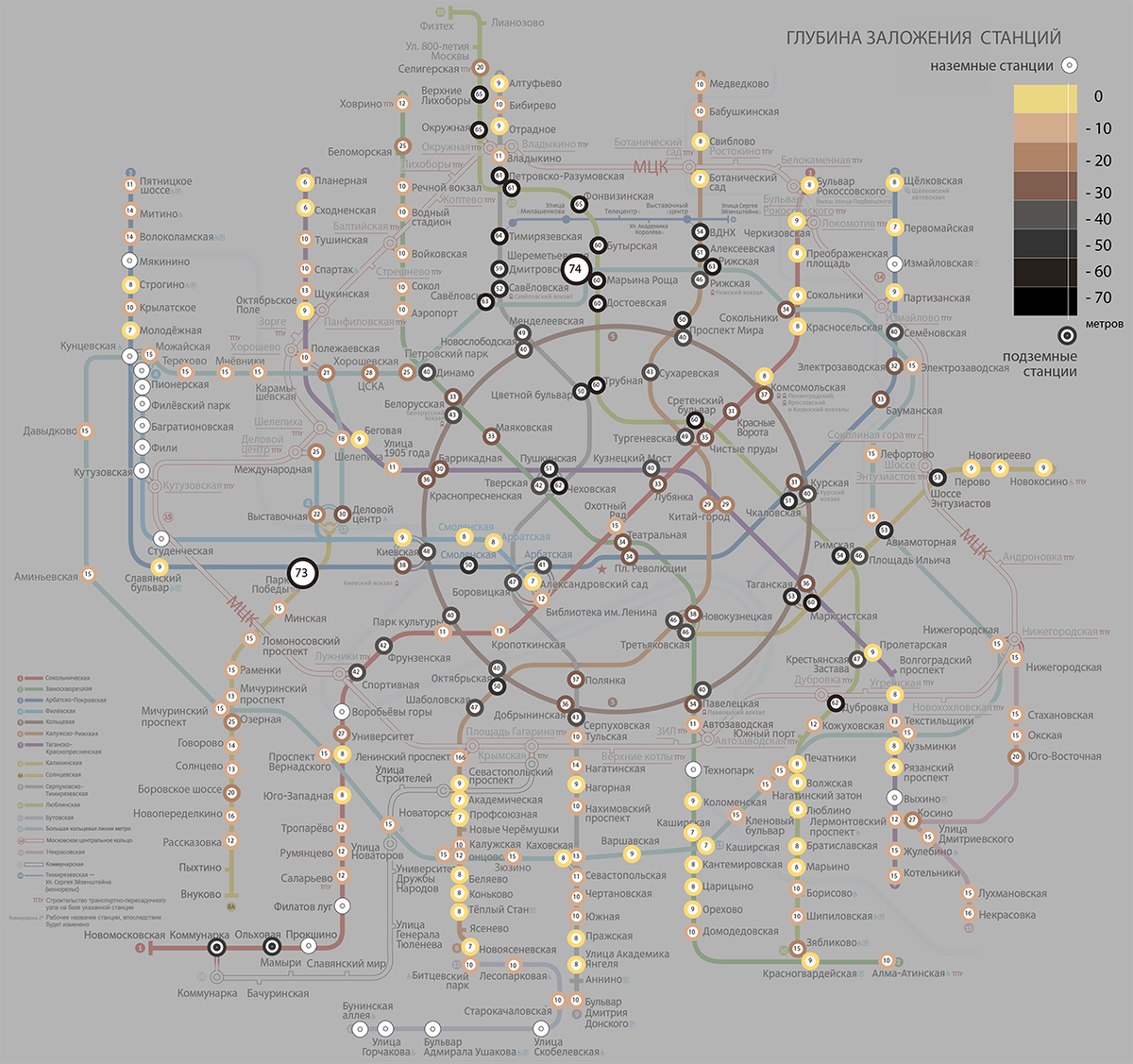 Плакат Метро 2033 - Карта / Metro 2033 - Map