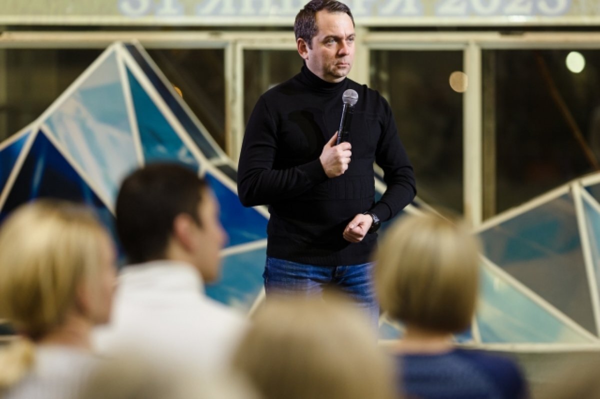    Чибис провёл встречу с жителями Мончегорска