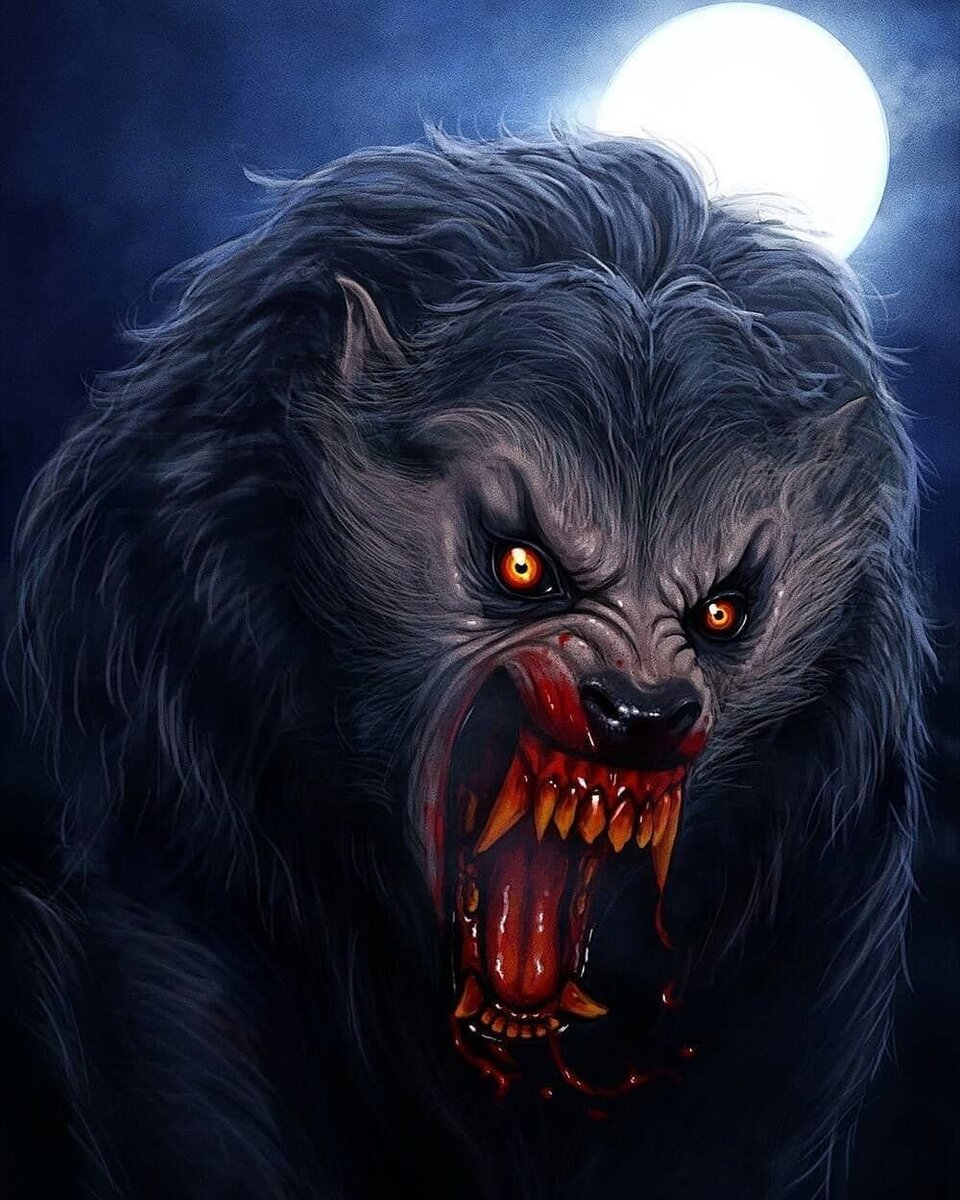 Волк оборотень картинки