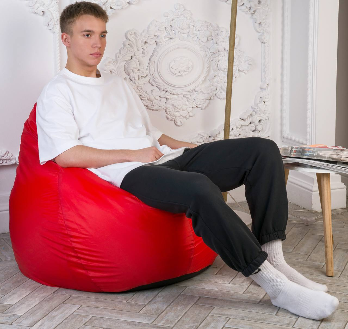 На данном фото: iBag Мягкое бескаркасное кресло XXL
