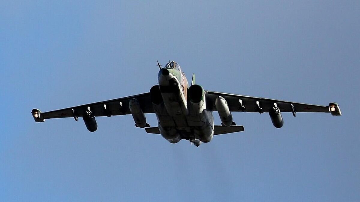    Штурмовик Су-25© РИА Новости / Виталий Тимкив