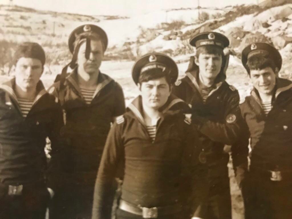 Гия Гагуа во время службы в армии