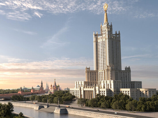     Такой была бы восьмая сталинская высотка.