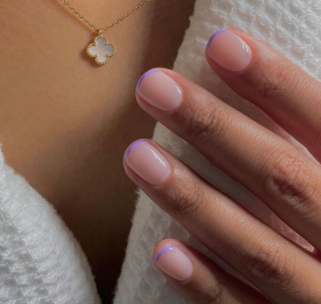 Пастельный френч