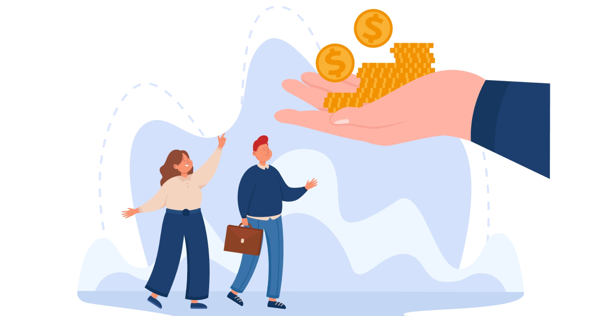 Жизнь ради карьеры. Переезд ради карьеры. векторные иллюстрации compensation and benefits. векторные иллюстрации personnel salary compensation.