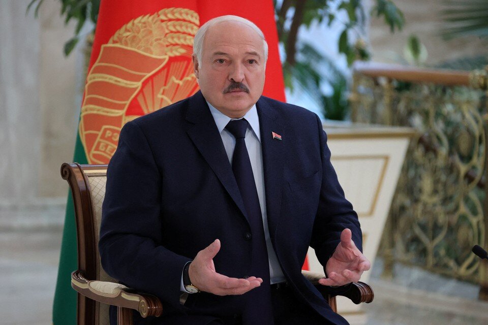     Президент Белоруссии Александр Лукашенко.  REUTERS