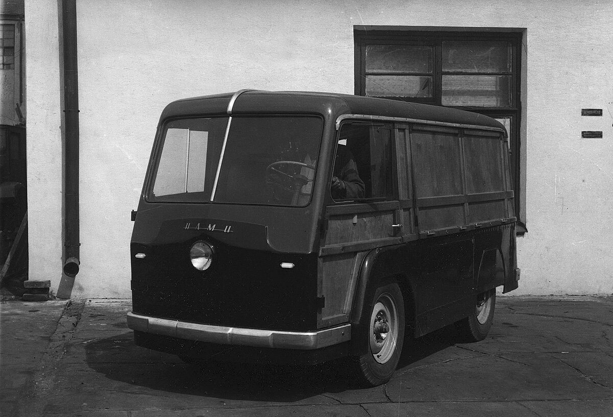 Электрический фургон НАМИ-750, 1948 г.